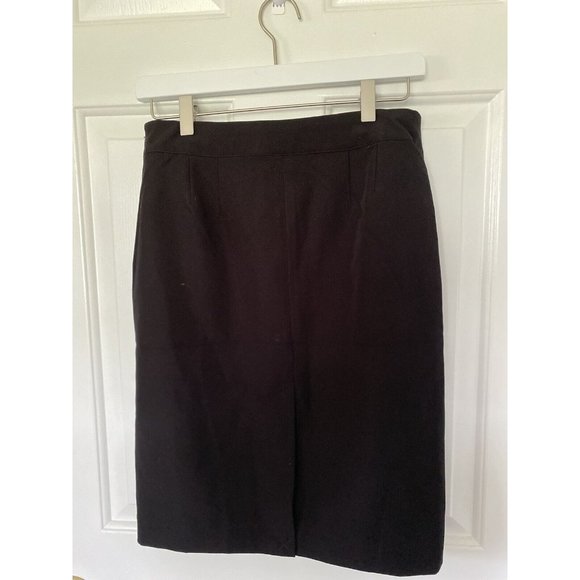 Ico Uniforms Black Pencil Skirt Size 2 Military Office US Navy Church Career NWT - Picture 2 of 12
